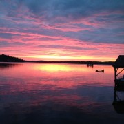Sunset on the Lake Bonaparte