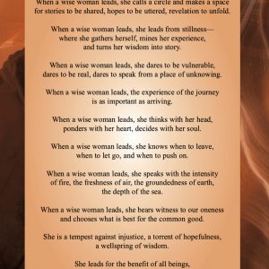 When a Wise Woman Leads
